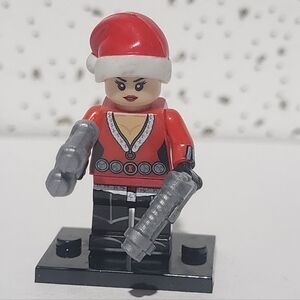 custom lego Black Widow Natasha Romanoff Holiday Special Marvel Minifigure